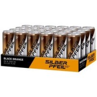 Silberpfeil Black Orange Energy Drink 24 x 0,25l cans -...