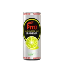 Pitu Ipanema alcoholfreee Caipi 12 x 0,33l can - EINWEG