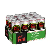 Pitu Ipanema alcohol-free Caipi 12 x 0.33 l can - DISPOSABLE