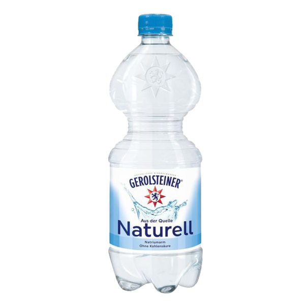 Gerolsteiner Naturell PET 6 x 1,0l bottle - EINWEG