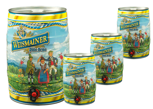 Weismainer Country Beer BIG pack 4 x 5l keg