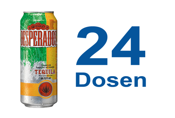Desperados 24 x 0,5l can