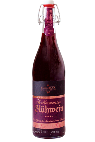 Kunzmann Cellar Master Mulled Wine 0,75l bottle