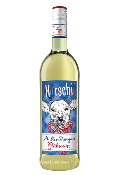 H&uuml;rschi M&uuml;ller-Thurgau Mulled Wine 0,75l bottle