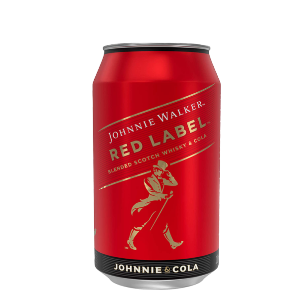 Johnnie Walker Whiskey &amp; Cola 12 x 0,33l Dose - EINWEG