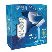 Bombay Sapphire London Dry Gin 0,7 l Flasche...