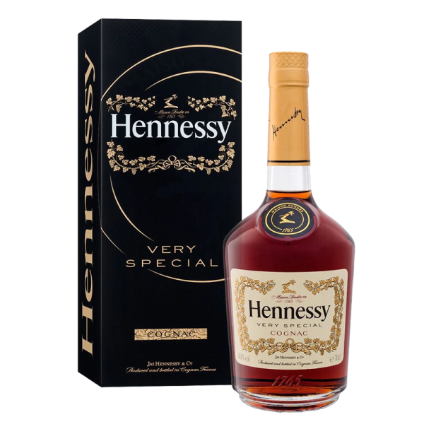 Hennessy VS Cognac 0,7l bottle Onpack