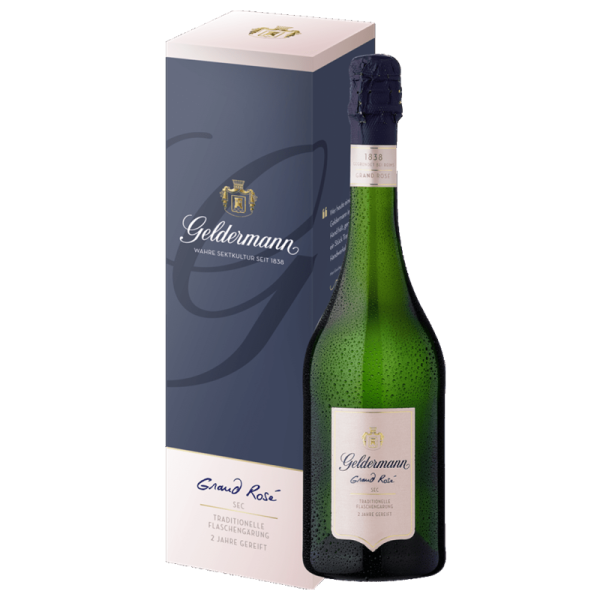 Geldermann Sparkling Wine Grand Rosé Gift Pack 0.75l bottle