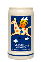 Original Oktoberfestkrug Jahrgangskrug 1999 1,0 Liter