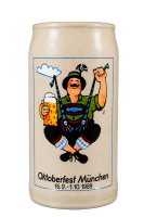 Original Oktoberfestkrug Jahrgangskrug 1989 1,0 Liter