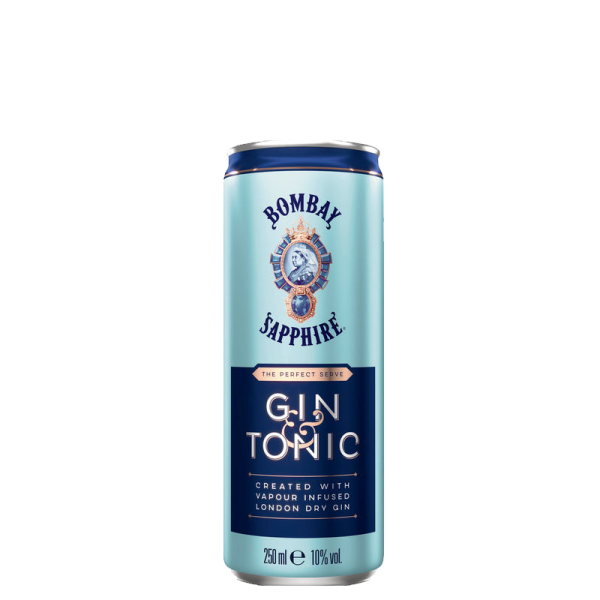 Bombay Sapphire Gin Tonic 12 x 0,25l cans - EINWEG