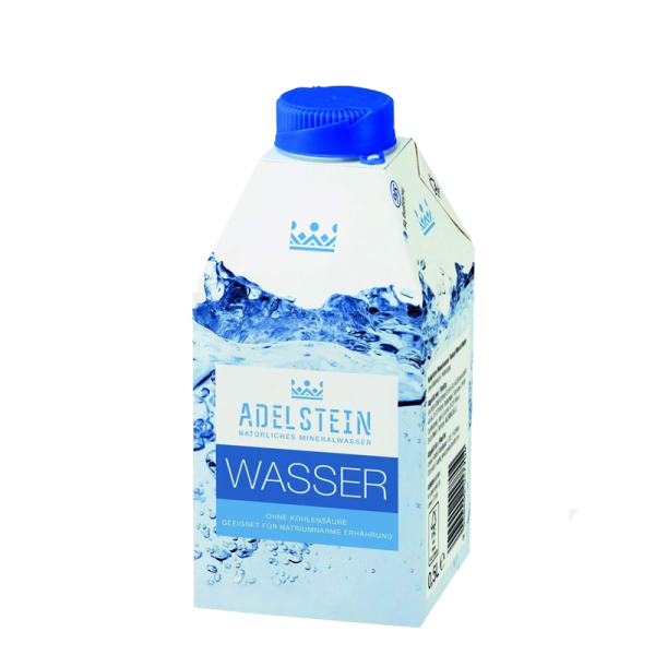 Adelstein Mineralwasser naturell 8 x 0,5l - PFANDFREI
