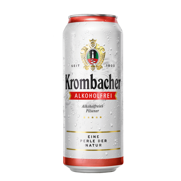 Krombacher Alkoholfrei 24 x 0,5l Dose - EINWEG