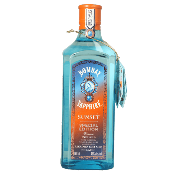 Bombay Sapphire London Dry Gin Sunset 0,5l Flasche