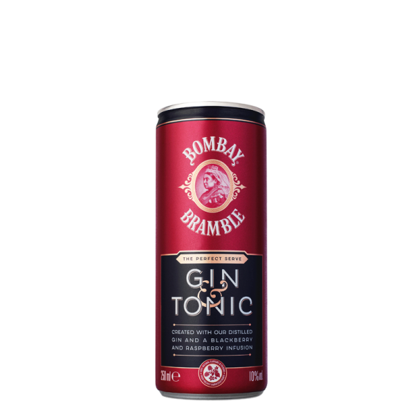 Bombay Bramble Gin Tonic 12 x 0,33l cans - EINWEG
