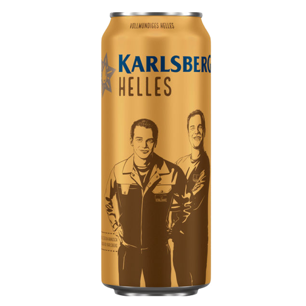 Karlsberg Helles 24 x 0,5l can - EINWEG