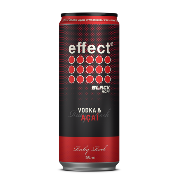 effect Vodka &amp; Acai 12 x 0,33l Dose - EINWEG