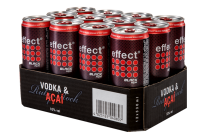 effect Vodka &amp; Acai 12 x 0,33l can - EINWEG