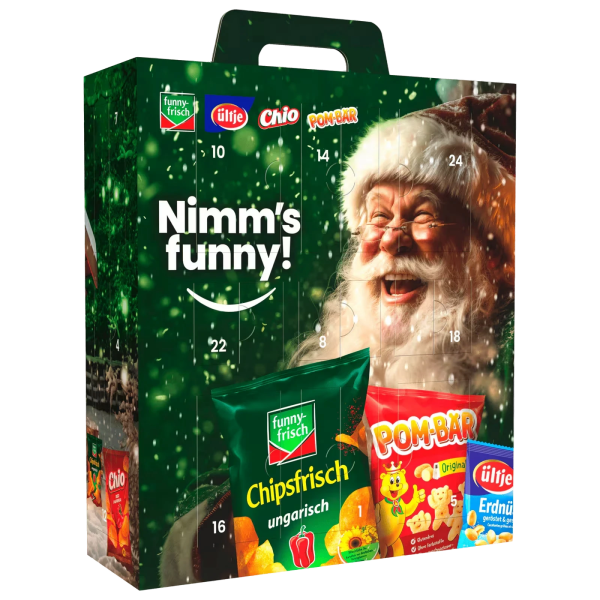 Funny Frisch-Adventskalender 1 x 784 g