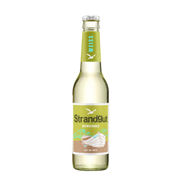 Strandgut Weinschorle wei&szlig; 12 x 0,275l bottle