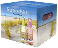 Strandgut Weinschorle wei&szlig; 12 x 0,275l Flasche