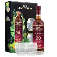 Ron Centenario 20 Years Old Rum 0,7l bottle