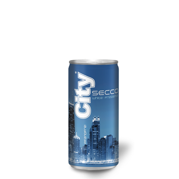 City Secco 12 x 0,2l cans EINWEG - NEUE WARE