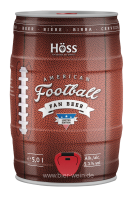 H&ouml;ss American Football Fan Beer Helles 5l keg