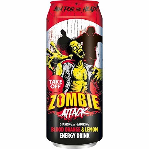 Take Off Zombie Attack Energy Drink 24 x 0,33l can - EINWEG