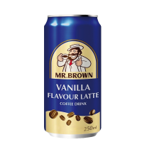 Mr. Brown Coffee Drink Vanille 24 x 0,25l Dosen