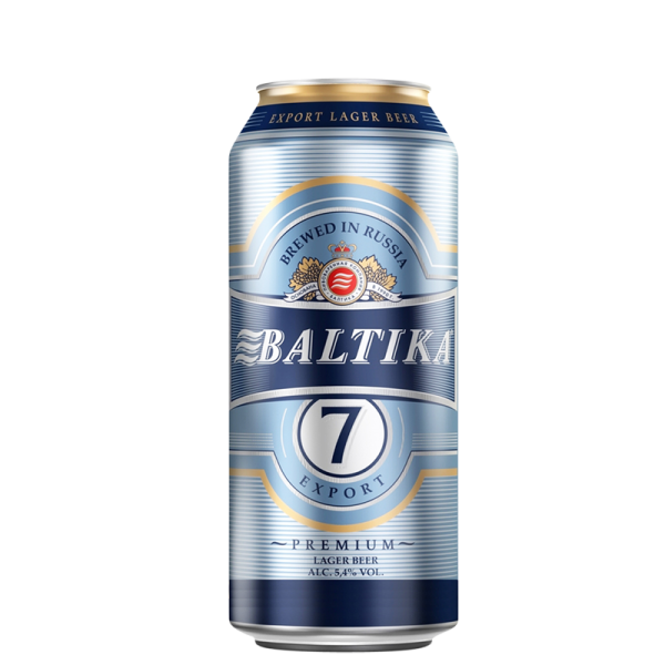 Baltika No.7 Export Export 24  x 0,45l cans - EINWEG