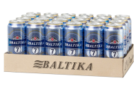 Baltika No.7 Export Export 24  x 0,45l Dosen - EINWEG