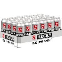 Becks Ice Lime &amp; Mint 24 x 0,5l Dose - EINWEG