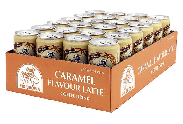 Mr. Brown Caramel Latte 24 x 0,25l Dosen- Amazon