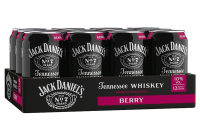 Jack Daniels Whiskey & Berry 12 x 0,33l Dose - EINWEG