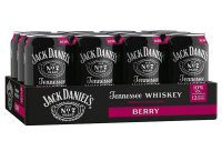 Jack Daniels Whiskey & Berry 12 x 0.33 l can -...