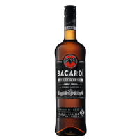 Bacardi Carta Negra Rum 0,7 l Flasche