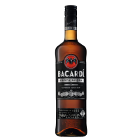 Bacardi Carta Negra Rum 0,7l Flasche