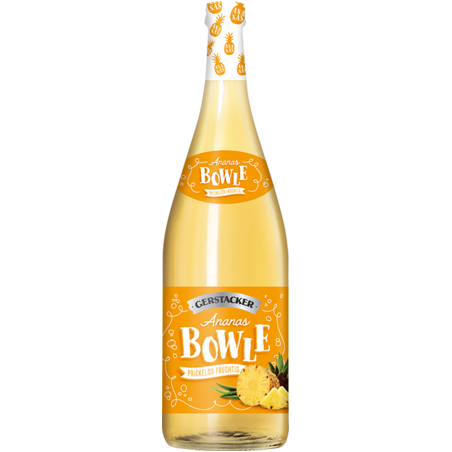 Gerstacker Ananas Bowle 1,0 l Flasche