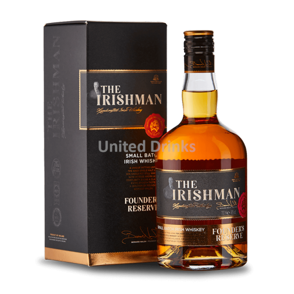 Irishman Founders Reserve Irish Whisky 0,7l Flasche