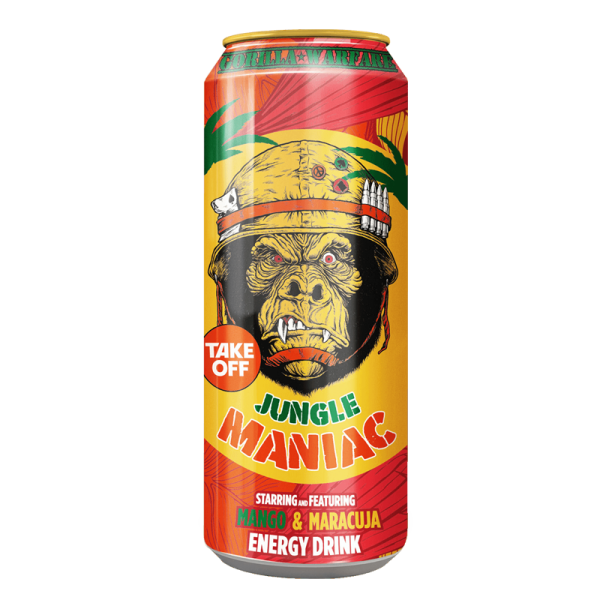 Take Off Jungle Maniac Mango Maracuja 12 x 0,5l can - EINWEG