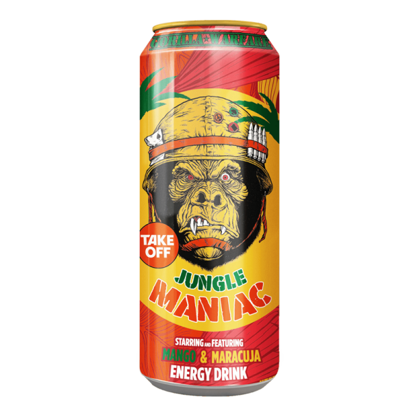 Take Off Jungle Maniac Mango Maracuja 12 x 0,5 l Dose EINWEG
