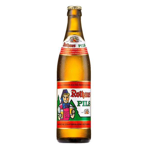 Rothaus Pilsener 0,5l bottle