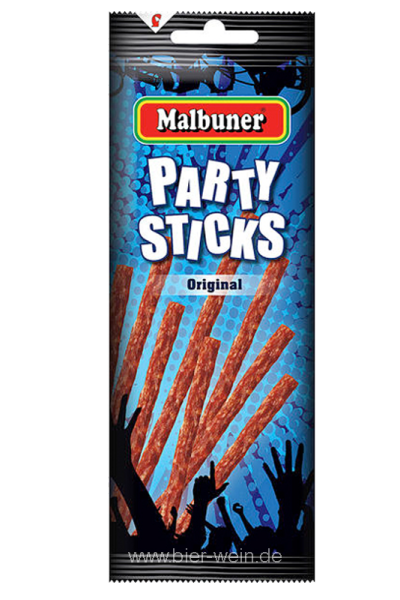 Malbuner Party Sticks Classic Pack 8 x 40g
