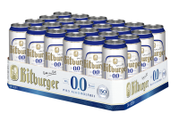 Bitburger 0,0% Alkoholfrei 24 x 0,5l Dose - EINWEG