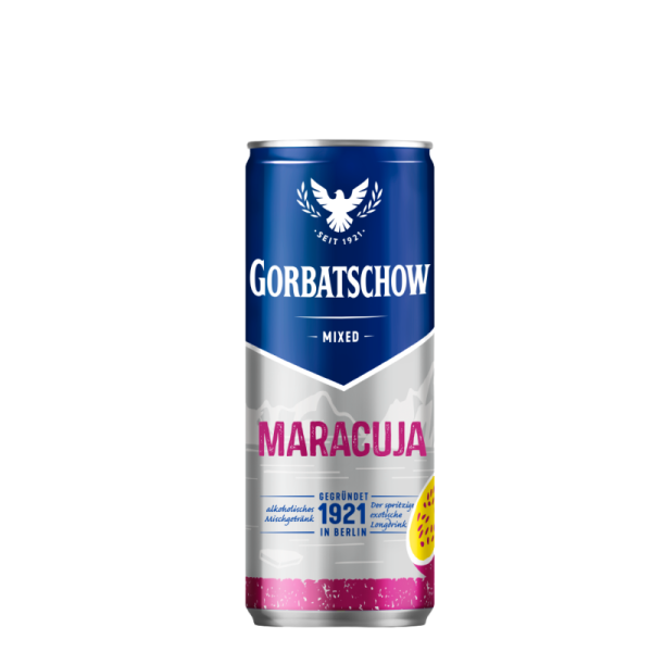 Wodka Gorbatschow Maracuja 12 x 0,33l Dose - EINWEG