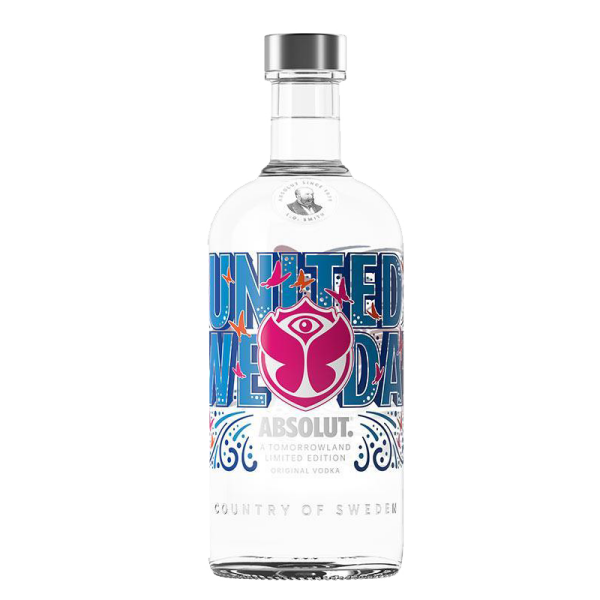 Absolut Vodka Edition Tomorrowland 2022 0,7 l Flasche