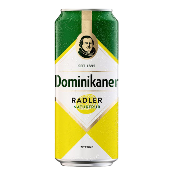 Dominikaner Radler lemon 24 x 0,5l can - ONE WAY