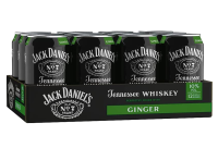Jack Daniels Whiskey & Ginger 12 x 0,33l Dosen - EINWEG