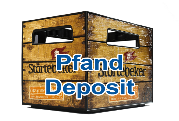 Deposit case leer - 1,50 Euro